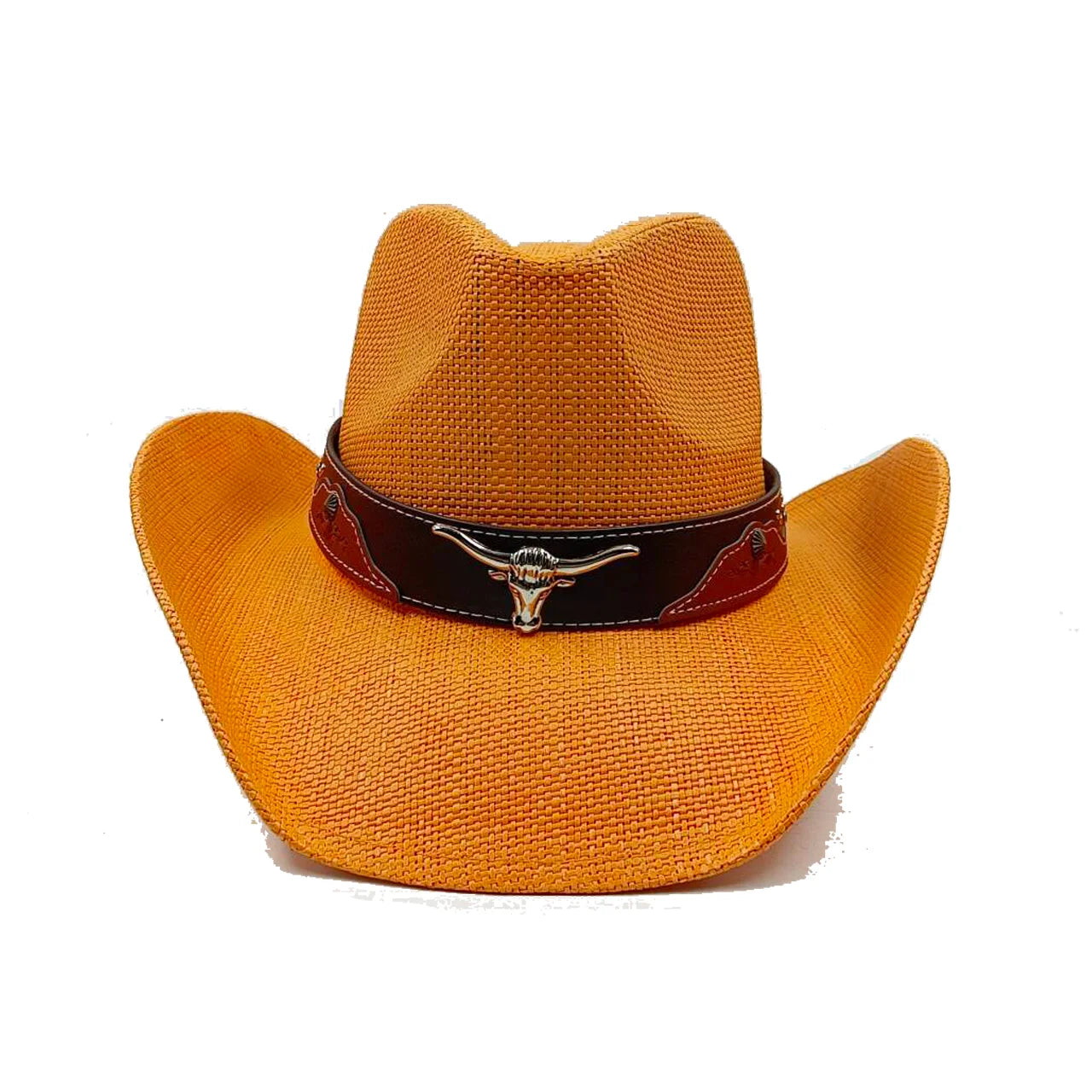 Cardboard Straw Cowboy Hat Panama Sun Hat Women's Outdoor Travel Western Cowboy Hat Men's sombrero vaquero